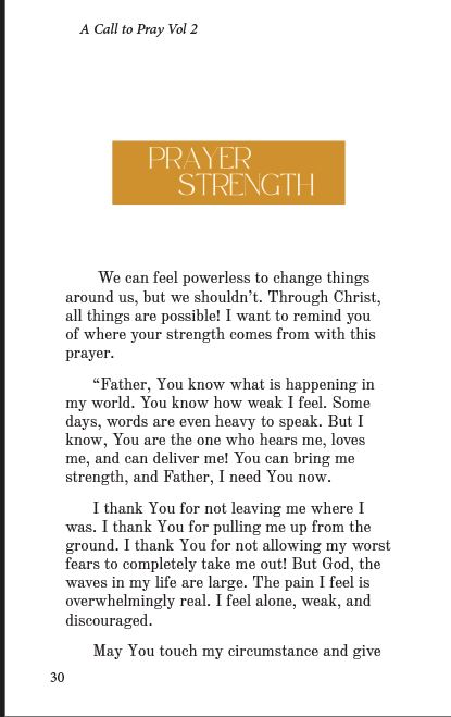 A Call to Pray Vol 2 – Image 3
