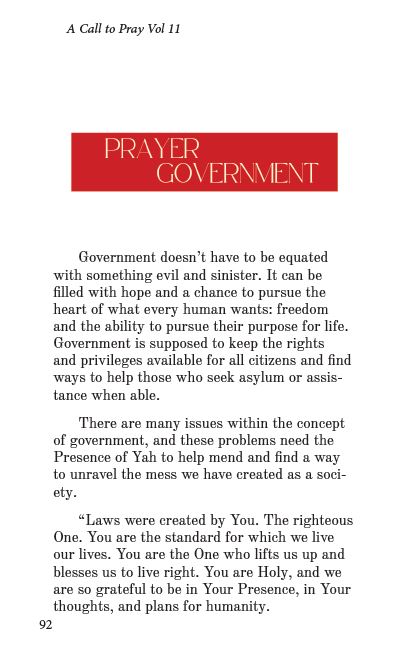 A Call to Pray Vol 11 – Image 7