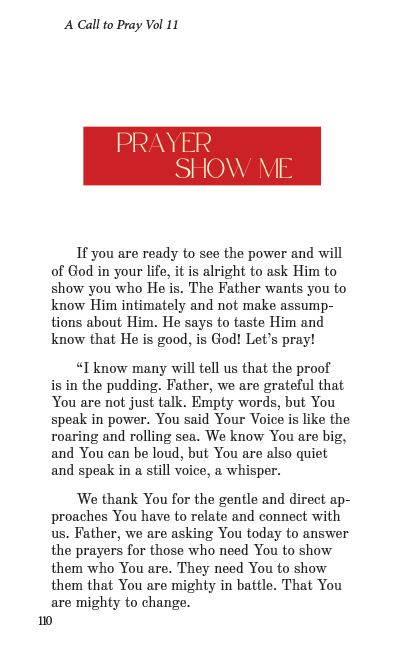 A Call to Pray Vol 11 – Image 11
