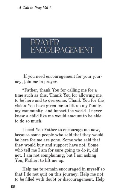 A Call to Pray Vol. 1 – Image 12