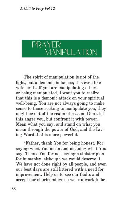 A Call to Pray Vol 12 – Image 6