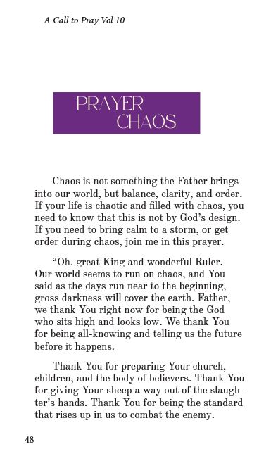 A Call to Pray Vol 10 – Image 6