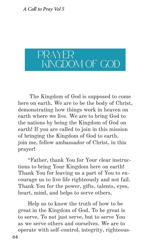 A Call to Pray Vol 5 – Image 7