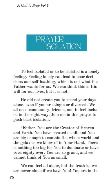 A Call to Pray Vol 5 – Image 3