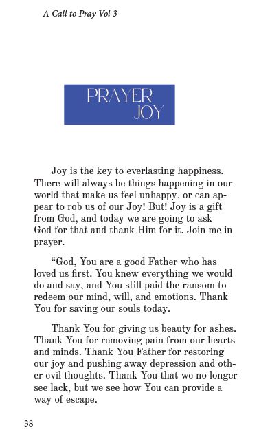 A Call to Pray Vol 3 – Image 3