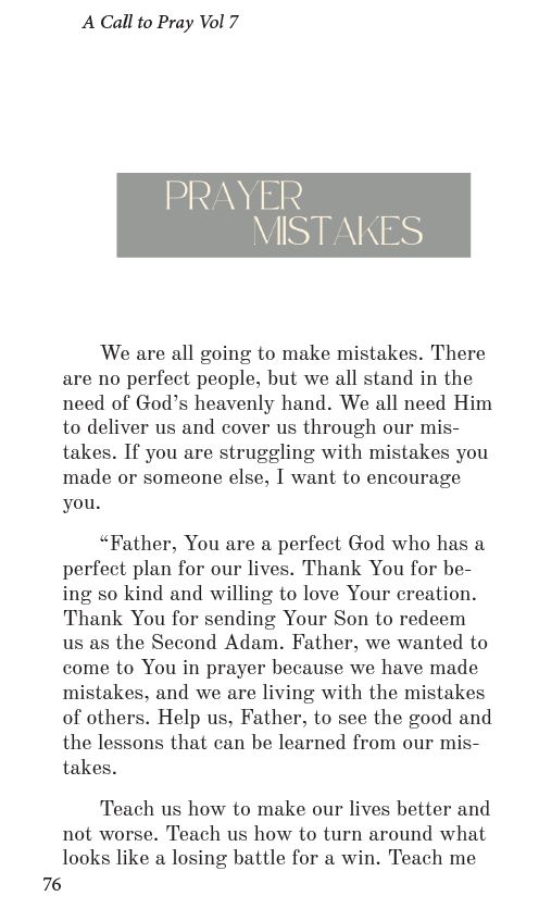 A Call to Pray Vol 7 – Image 9