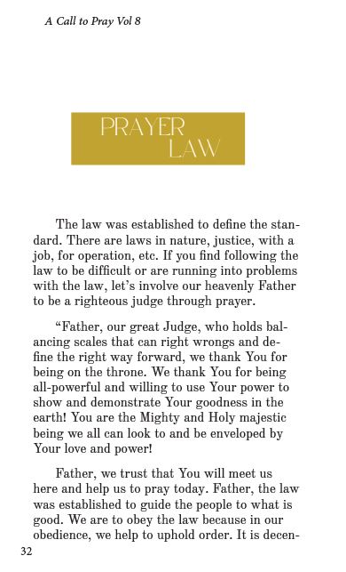 A Call to Pray Vol 8 – Image 5