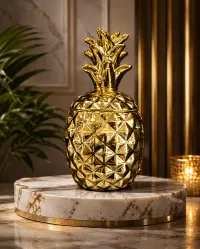 Luxury Jar Decorative Candle Collection – Luxury Fancy Pineapple 