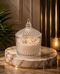 Luxury Jar Decorative Candle Collection – Winter Pearl 