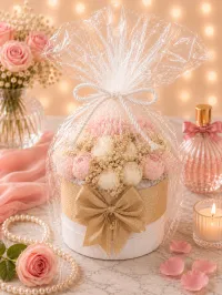Luxury Soap Flower Box – Elegant Handmade Floral Gift Box – Image 3