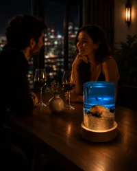 Ocean Abyss Resin Lamp – Image 2