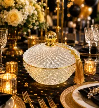 Royal Elegance Crystal Bowl – Image 2