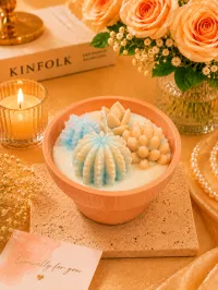 Assortment available – Coral Reef Candle