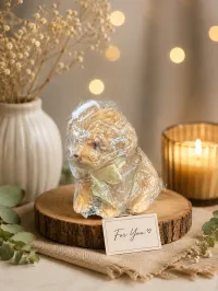 Puppy Candle – Golden Puppy Candle