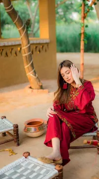 LAAM 2PC Lawn Suit – Embroidered Summer Collection – Image 4