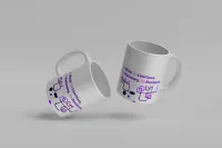 CITS Branded Mugs – CITS Slogan in purple