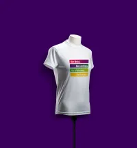 T-shirt – White (CITS Slogans), Medium