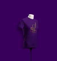 T-shirt – Purple (Be resilient), X-large