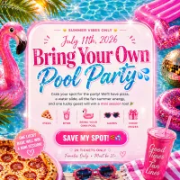 Boudie Babe Pool Party Ticket 💦✨ – Image 1