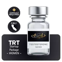 TRT CALI Women's Startup Package (Consult, Labs, Cypionate 200mg/mL 10mL) – Image 1