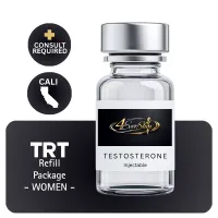TRT CALI Women's Refill Package (Cypionate 200mg/mL 10mL) – Image 1