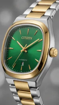 Citizen Green Dial Watch for Men – Image 3