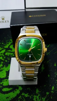 Citizen Green Dial Watch for Men – Image 4