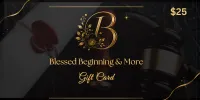 GIFT CARD BLESSED BEGINNING & MORE  – Image 1
