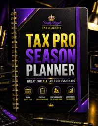 Tax Pro Season Planner - Great for All Tax Professionals – Image 1