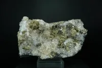Pyrite ps. Pyrrhotite & Fluorite - Huanzala Mine, Peru – Image 1