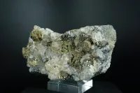 Pyrite ps. Pyrrhotite & Fluorite - Huanzala Mine, Peru – Image 3