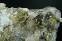 Pyrite ps. Pyrrhotite & Fluorite - Huanzala Mine, Peru – Image 5