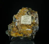 Fluorite & Sphalerite - Beihilfe Mine, Germany – Image 4