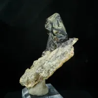 Smoky Amethyst Skeletal Fenster Quartz Scepter - Brandberg, Namibia – Image 2