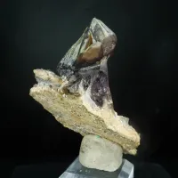 Smoky Amethyst Skeletal Fenster Quartz Scepter - Brandberg, Namibia – Image 4