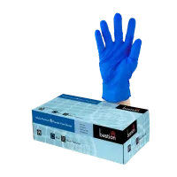 Bastion Nitrile Premium Blue Glove – Image 1