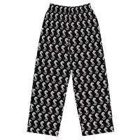 All-over print unisex wide-leg pants – 2XS