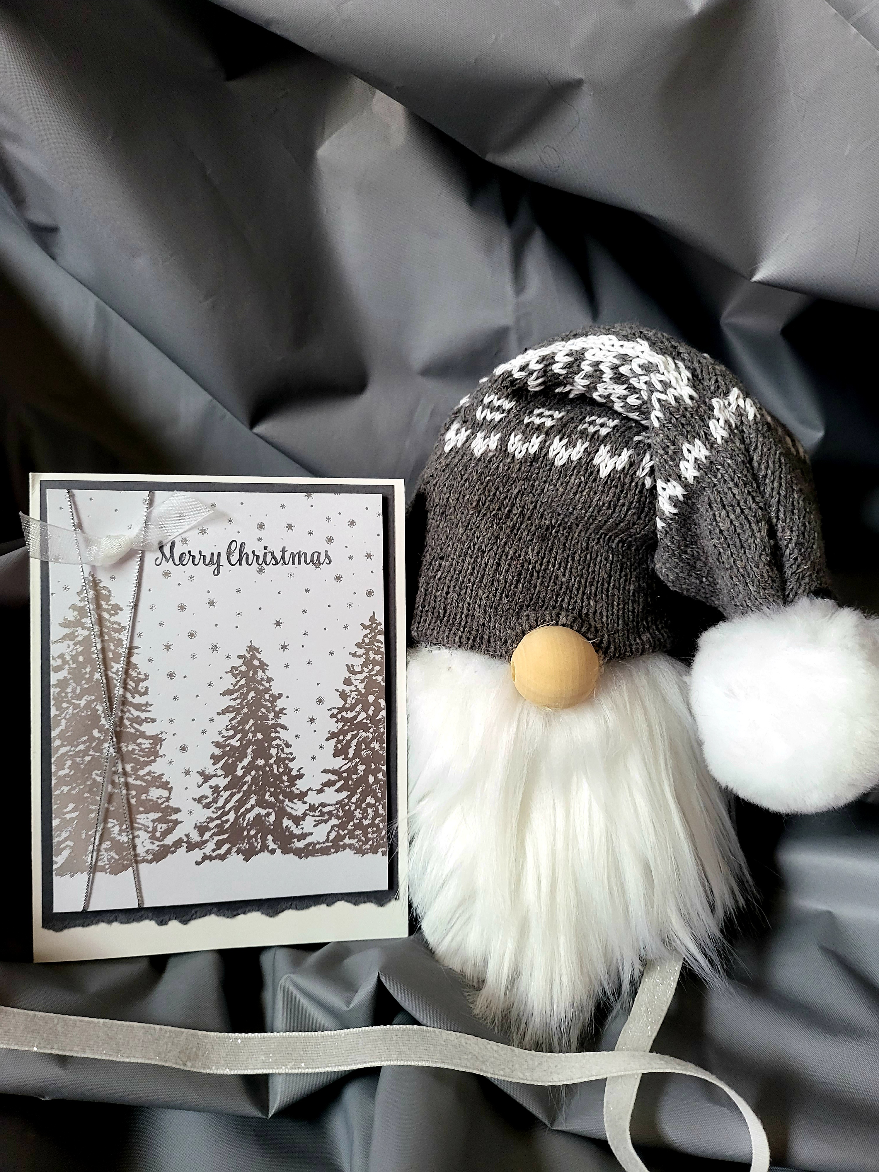 Silver Merry Christmas Card Pack – Image 1