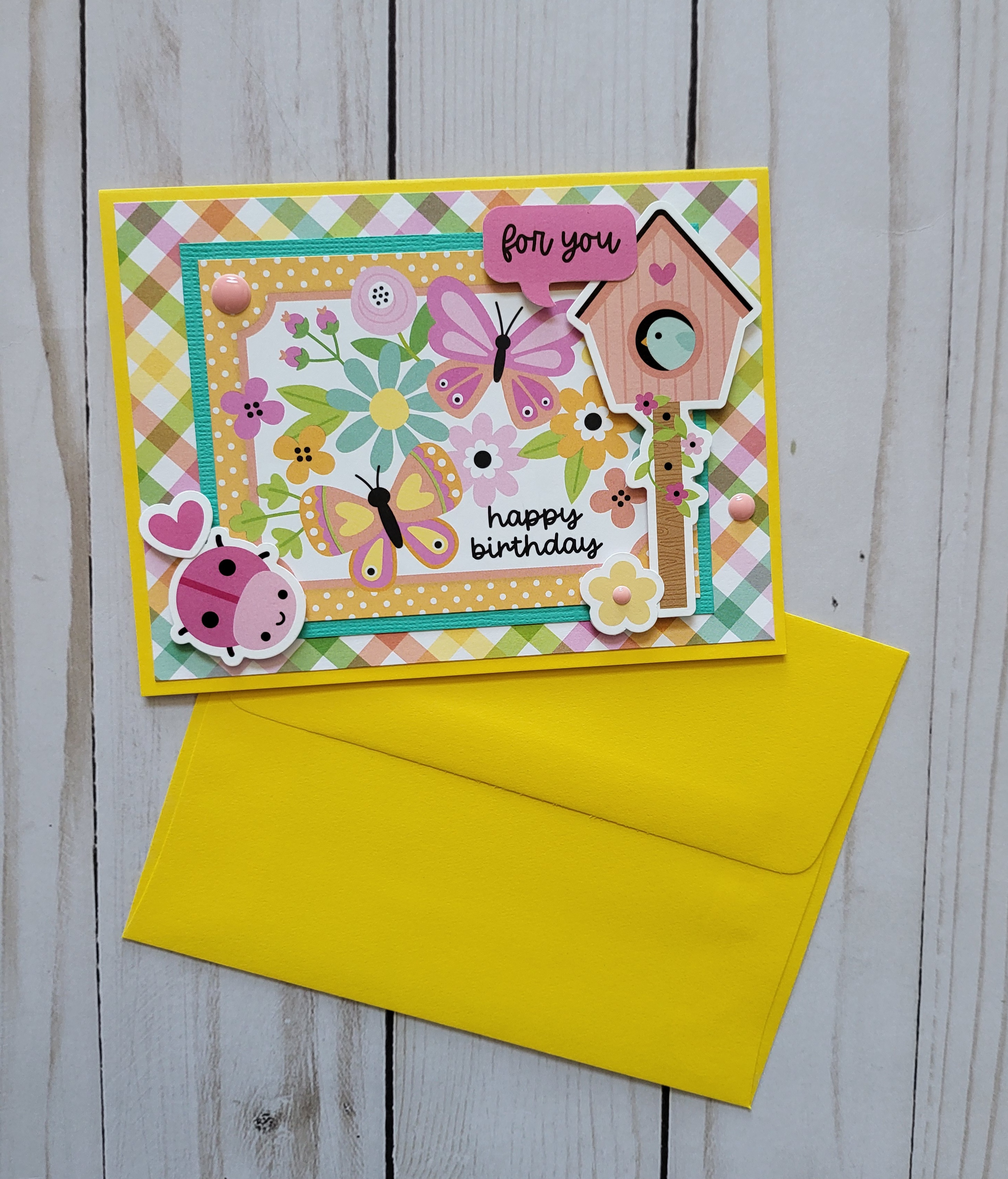 Doodlebug Butterfly Kisses Handmade Card Pack #1 – Image 4