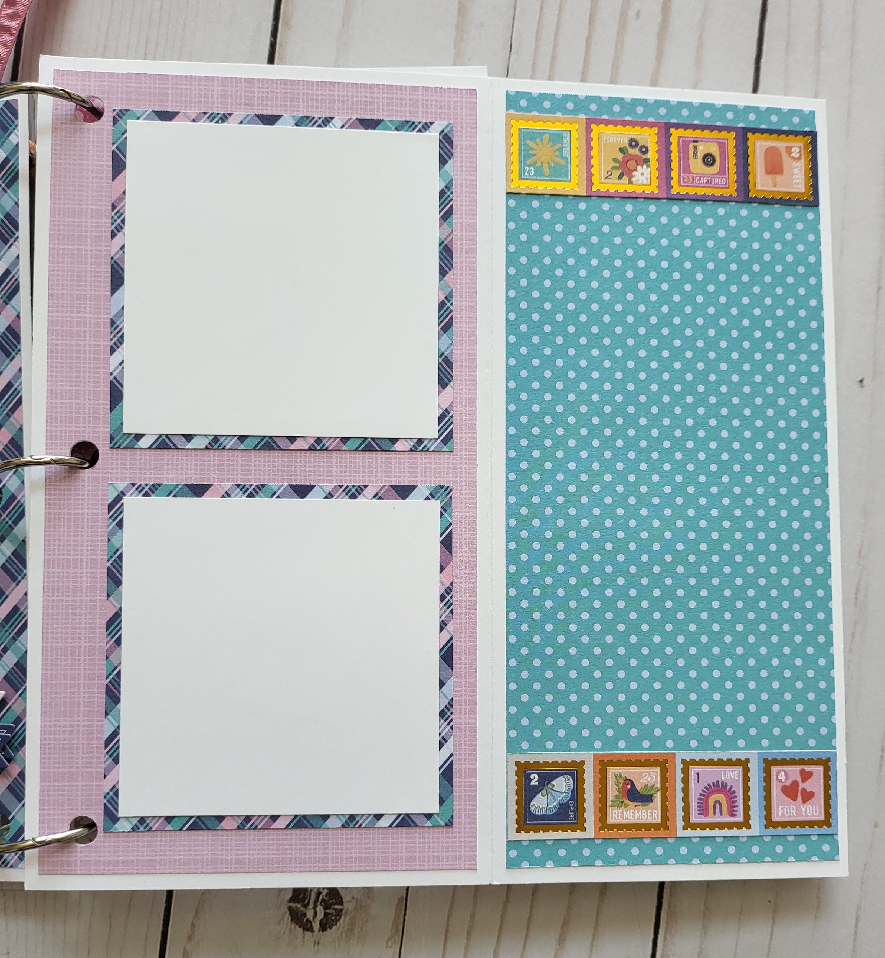 You Make Me Smile Scalloped Clear Acrylic Memory Album (Shimelle Main Character Energy) – Image 5