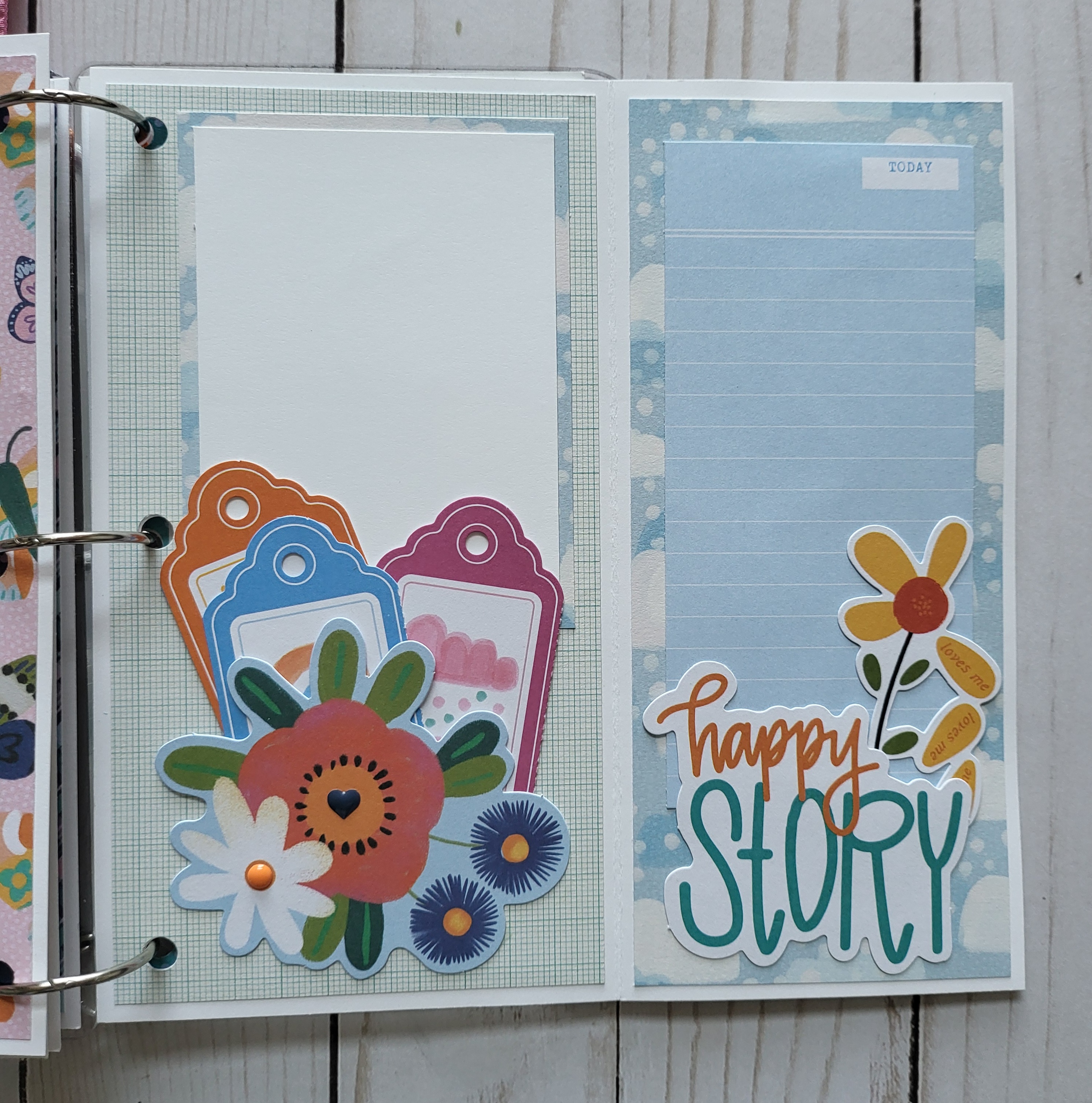 You Make Me Smile Scalloped Clear Acrylic Memory Album (Shimelle Main Character Energy) – Image 6