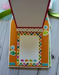 Summer Fun Handmade Chipboard Mini Album  – Image 9