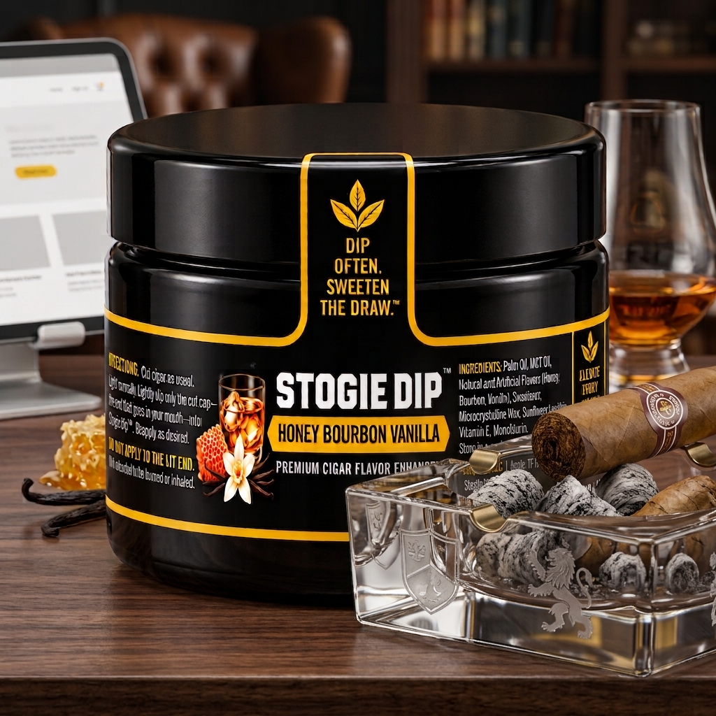 Stogie Dip™ Honey Bourbon Vanilla -  Premium Cigar Flavor Enhancer – Image 2