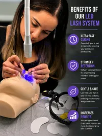 UV LED Lamp for Eyelash Extensions – Image 2