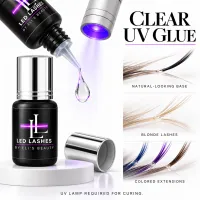 UV Lash Glue Duo: Black and Clear – Image 5