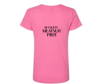 Women's Graphic V-Neck ~ Faulty Meatsuit Pilot – Image 2