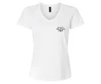 Women's Graphic V-Neck ~ Faulty Meatsuit Pilot – Image 3