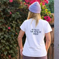 Women's Graphic V-Neck ~ Faulty Meatsuit Pilot – Image 8