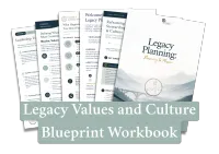 Legacy Values & Culture Blueprint – Image 1