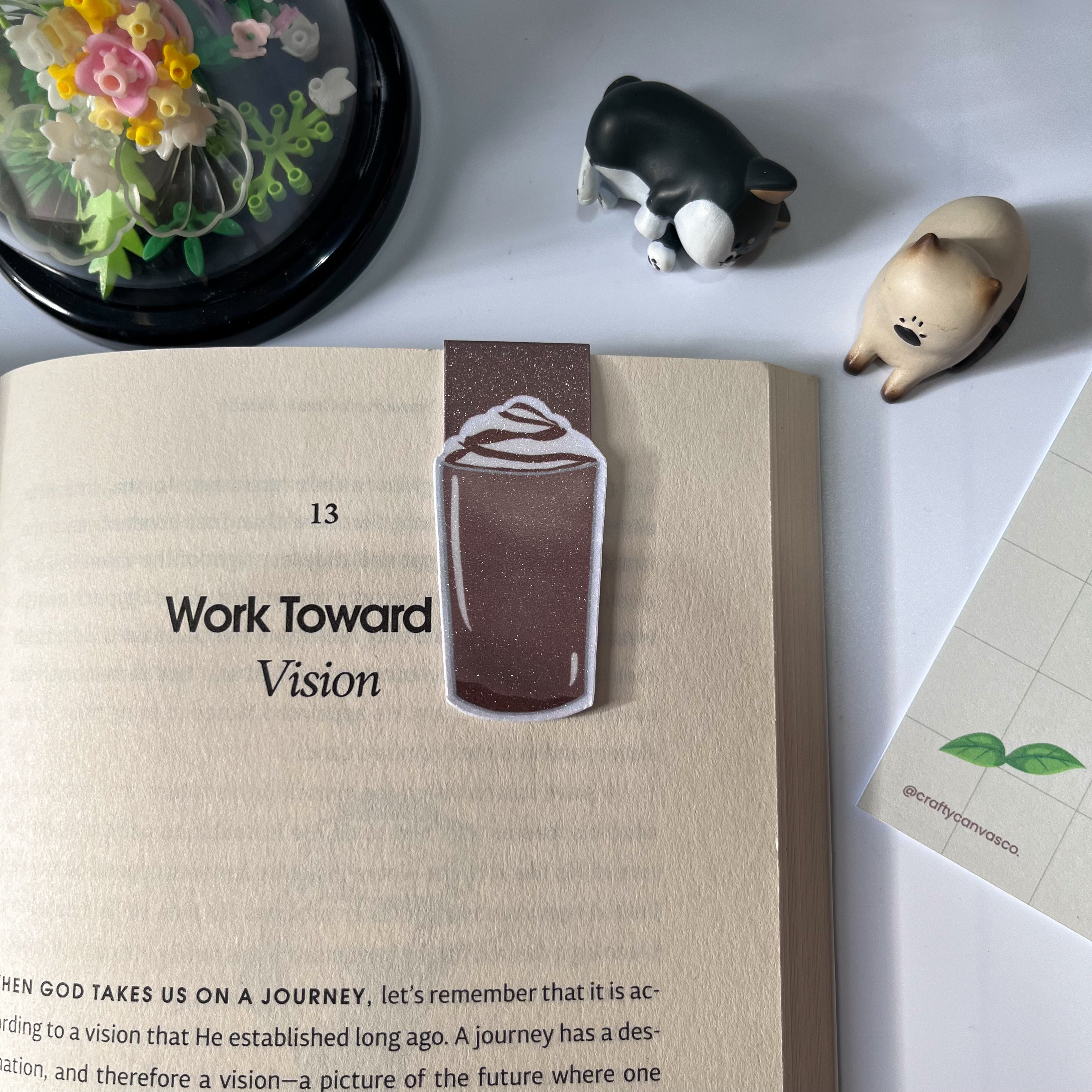 Frappe Cold Brew (Caffeine Collection) - Magnetic Bookmark – Image 2